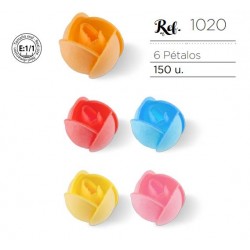 FLORES DE OBLEA  COLOR...