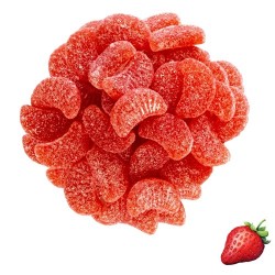 Gajos de azúcar fresa B -1 kg